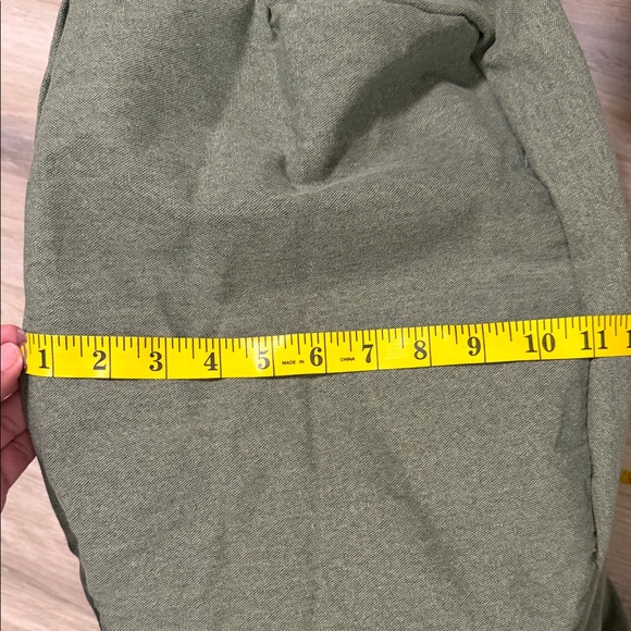 NWT Olive Green Tote Extra Jumbo Large Beach Bag - Picture 11 of 11